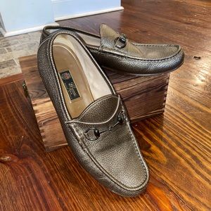 Gucci Loafer Gold Loafers